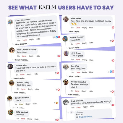 K-GLOW – Gentle hair removal for every skin.