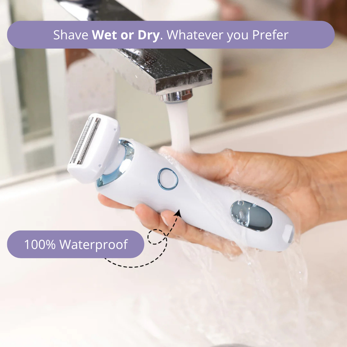 K-SHAVER - Zero Irritation for Every Skin.