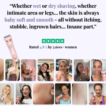 K-SHAVER - Zero Irritation for Every Skin.