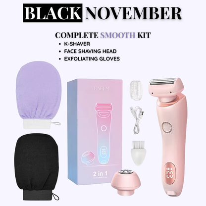 K-SHAVER - Zero Irritation for Every Skin.